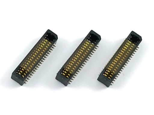 0.80mm mezzanine connector 2381 2382 2383 Series | 2383-xxFG00DxxT-P | 0.80mm Female Vertical SMD stacked height 4.60mm,6.00mm,6.50mm and 7.0mm