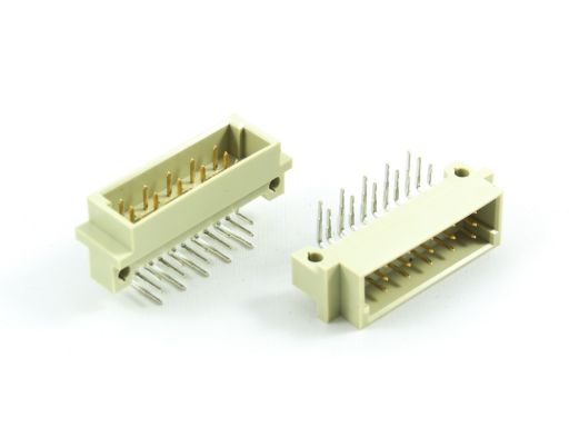 1/3 C,R, B & Q Type 9001 Series | 9001-25 | DIN 41612 1/3C Type Male 5.08mm