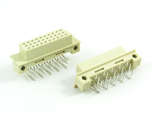 1/3 C,R, B & Q Type 9001 Series | 9001-28 | DIN 41612 1/3R Type Female 5.08mm