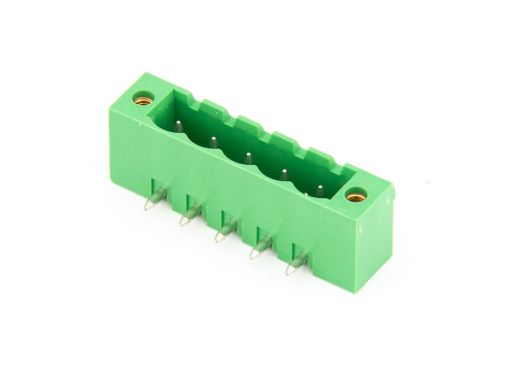5.08mm 8930-G Series | 8930-G085120 | 5.08mm Terminal Block Male R/Angle with flange