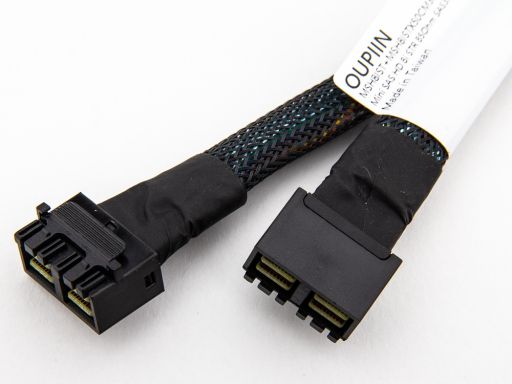 Internal Cable | MSH8S+MSH8SXLCMxxA12Gxx | MiniSAS HD To MiniSAS HD, 68pin Cable
