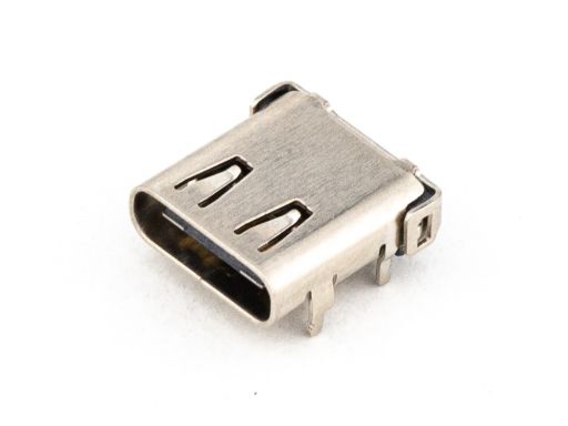 USB 3.2 : Type C 8975-C Series | 8975-C24G30RDB9PT | USB C type RA, Solder+SMD