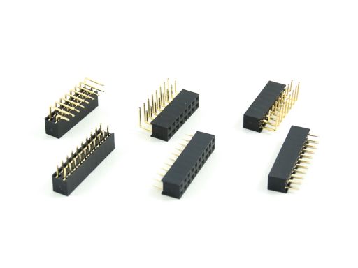 PCB Socket 2.54mm 2041 2042 2043 2044 2045 2046 2047 2048 2049 Series | 2042-2 | PCB Socket 2.54mmX2.54mm Insulator 5.7mm