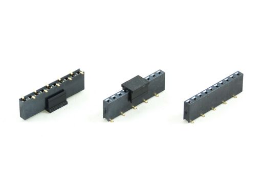 PCB Socket 2.54mm 2041 2042 2043 2044 2045 2046 2047 2048 2049 Series | 2043-1 | PCB Socket 2.54mm SMD Type Insulator 7.1mm