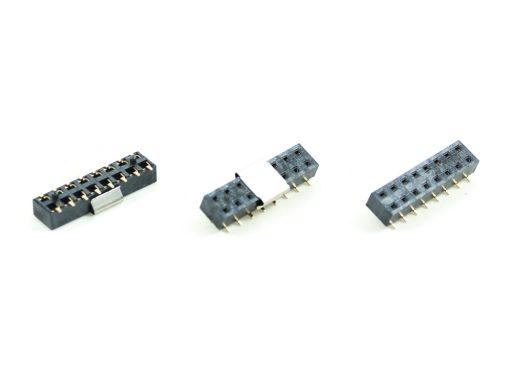 PCB Socket 2.54mm 2041 2042 2043 2044 2045 2046 2047 2048 2049 Series | 2043-A2 | PCB Socke t2.54mm SMD Type Insulator 3.5mm