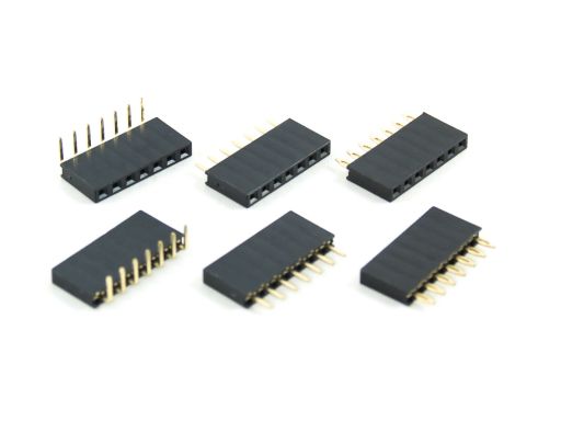 PCB Socket 2.54mm 2041 2042 2043 2044 2045 2046 2047 2048 2049 Series | 2044-1 | PCB Socket 2.54mm Insulator 8.5mm