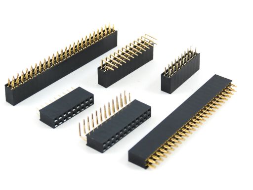 PCB Socket 2.54mm 2041 2042 2043 2044 2045 2046 2047 2048 2049 Series | 2044-2 | PCB Socket 2.54mmX2.54mm Insulator 8.5mm