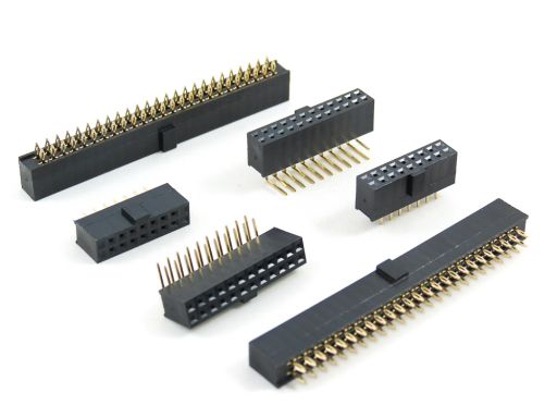 PCB Socket 2.54mm 2041 2042 2043 2044 2045 2046 2047 2048 2049 Series | 2046 | PCB Socket 2.54mmX2.54mm Insulator 8.5mm with Polarizing Bump