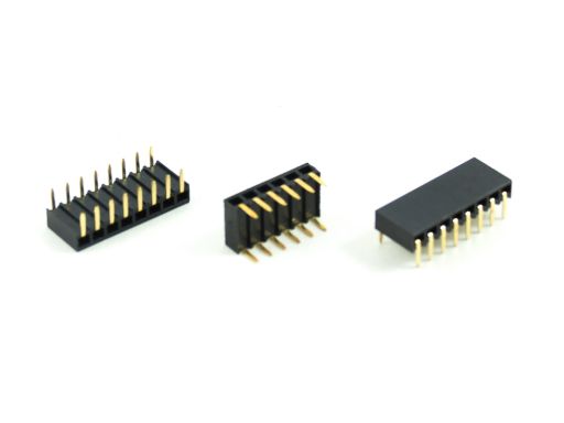 PCB Socket 2.54mm 2041 2042 2043 2044 2045 2046 2047 2048 2049 Series | 2049-1 | PCB Socket 2.54mm Side Entry